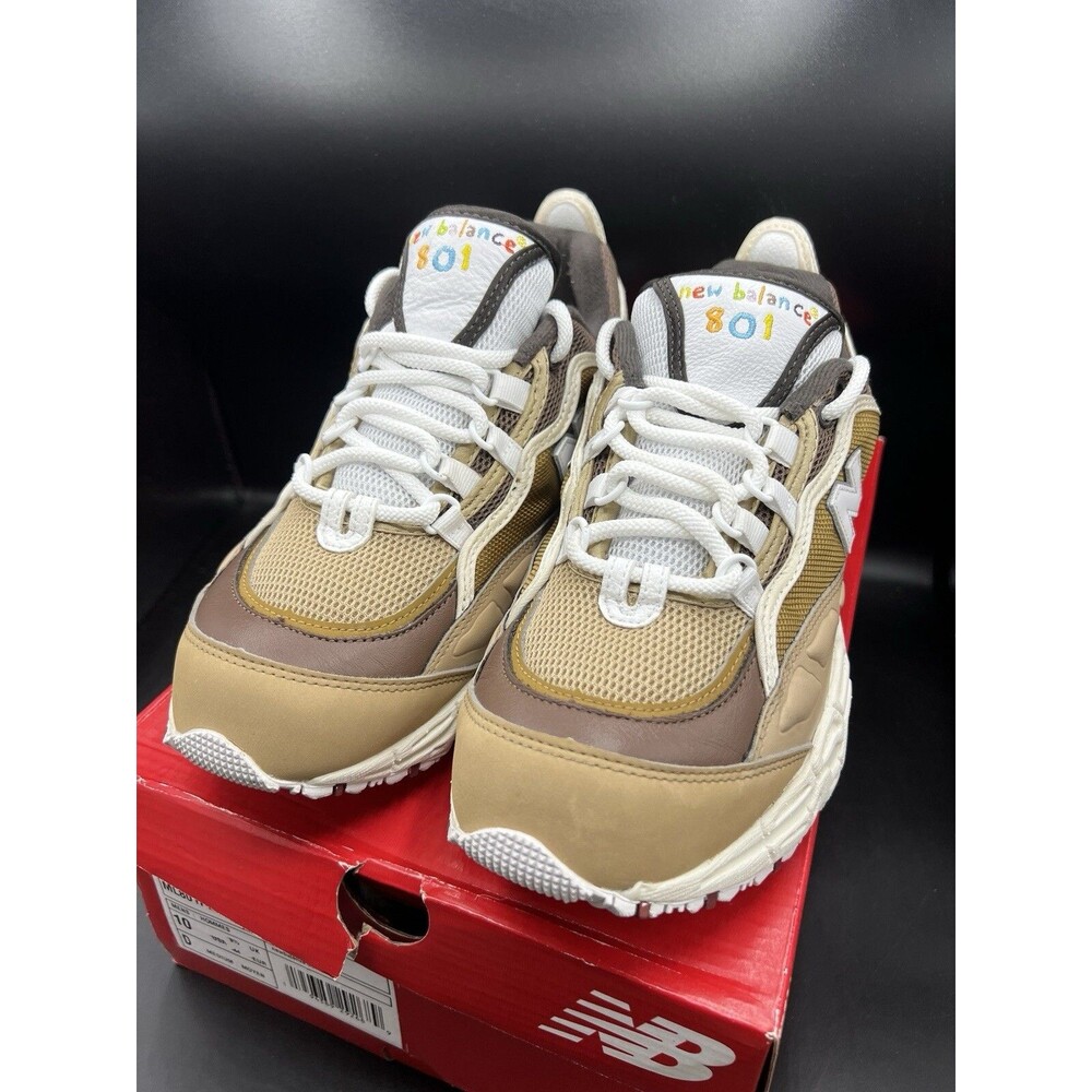 New Balance Paperboy Paris x 801 'Coffee Latte' Men’s SZ 10 (ML801PBA) RARE VNDS
